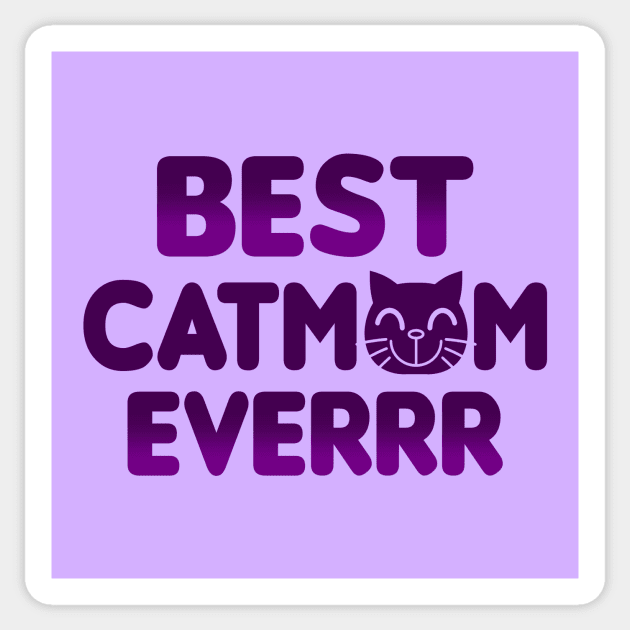 Best Catmom Ever Gift For Mother's Day Sticker by Originals By Boggs